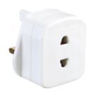 Masterplug 3-Pin Fused Shaver Adaptor