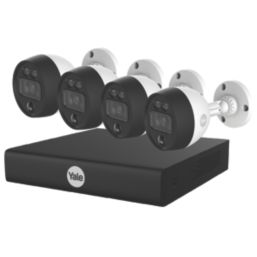 Yale YSV-4CSMD-8CK 1TB 8-Channel 1080p Smart Motion CCTV Kit incl. XVR & 4 x 1080p Indoor & Outdoor Cameras