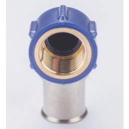 Wavin Tigris  Multi-Layer Composite Press-Fit Adapting 90° BSP Female Elbows 0.75" x 25mm 10 Pack