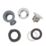 Highlife Bathrooms Push Button Bath Waste Chrome