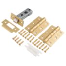 Smith & Locke Latch Pack Satin Brass