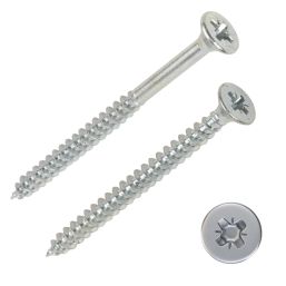 Silverscrew  PZ Double-Countersunk Woodscrews Trade Pack 1400 Pcs