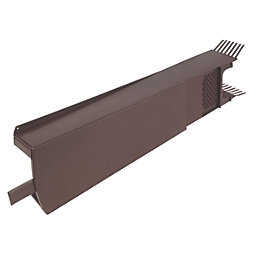 Glidevale Protect Brown Universal Dry Verge Tile Units 10 Pack