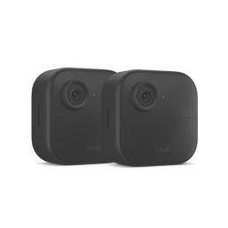 Blink Outdoor 4 Battery-Powered Black Wireless 1080p Indoor & Outdoor Square Smart Cameras 2 Pack