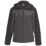 Site Kardal Womens Water-Resistant Softshell Jacket Black / Grey Size 16-18