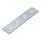 Essentials Mending Plates Silver 75mm x 16mm x 1.6mm 10 Pack