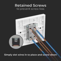 British General 900 Series 10AX 1-Gang Intermediate Switch White