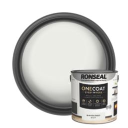 Ronseal 2.5Ltr Winter Frost Matt Emulsion Multi Surface Paint