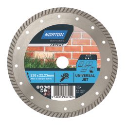 Norton Expert 70184631894 Multi-Material Diamond Blade 230mm x 22.23mm