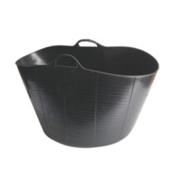 Red Gorilla  Polyethylene Tub Black 75Ltr