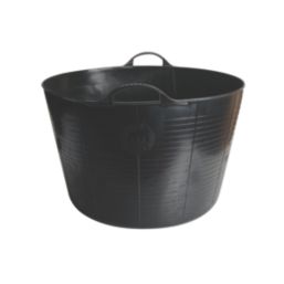 Red Gorilla  Polyethylene Tub Black 75Ltr