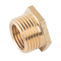Midbrass  Brass Compression Reducing Male Hex Bush 3/8" x 1/4"