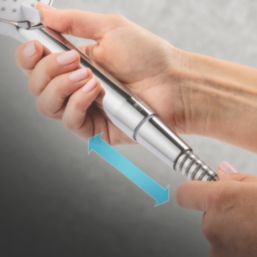 Mira Zest Shower Kit Chrome