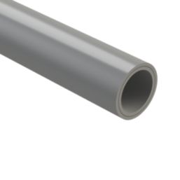 PolyPlumb Enhanced  Push-Fit PB Pipe 15mm x 2m Grey