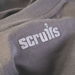 Scruffs  Short Sleeve Worker T-Shirt Graphite Small 41" Chest