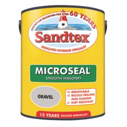 Sandtex 5Ltr Smooth Gravel Masonry Paint