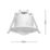 LAP  Indoor & Outdoor White PIR Recessed Standalone Sensor 360°