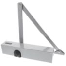 Briton 2130B Fire Rated Overhead Door Closer Silver