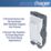 Hager Sollysta WMGSDP2 20A Grid 2-Pole Control Switch White  with White Inserts