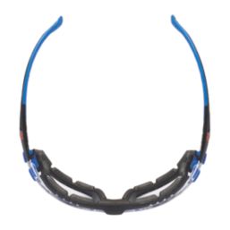 3M Solus 1000 Clear Lens Safety Specs Blue / Black