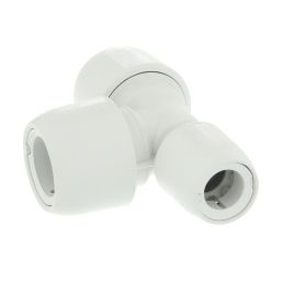Hep2O  Plastic Push-Fit Reducing Tee 22mm x 15mm x 22mm