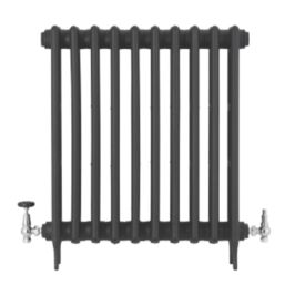 Arroll UK-20 15mm x 1/2" Chrome Angled & L/S Traditional Manual Radiator Valve & Lockshield