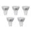 Sylvania RefLed Superia  GU10 LED Light Bulb 345lm 3.7W 5 Pack
