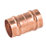 Midbrass  Copper Solder Ring Equal Coupler 1/2" 2 Pack