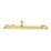 Smith & Locke Straight Door Bolt Brass 150mm
