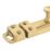 Smith & Locke Straight Door Bolt Brass 150mm