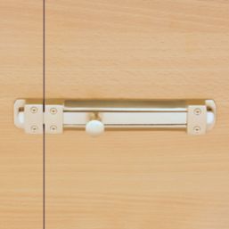 Smith & Locke Straight Door Bolt Brass 150mm