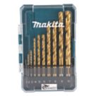 Makita  Straight Shank Metal Drill Bit Eco Set 10 Pieces