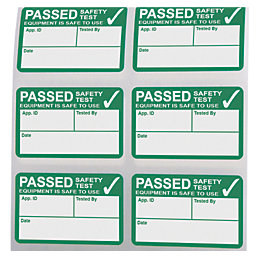 Kewtech Pass Test Labels 500 Pack