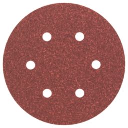 Bosch C430  60 Grit 6-Hole Punched Multi-Material Sanding Discs 150mm 5 Pack