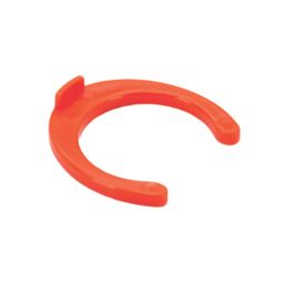 FloPlast FloFit+ Plastic Collet Clips Red 15mm 20 Pack