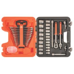 Bahco  Metric Socket & Combination Spanner Set 40 Pieces