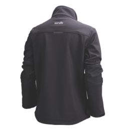 Scruffs Trade Softshell  Jacket Black Small 38" Chest