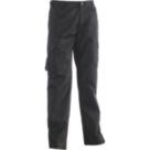 Herock Thor Work Trousers Black 36" W 33/35" L