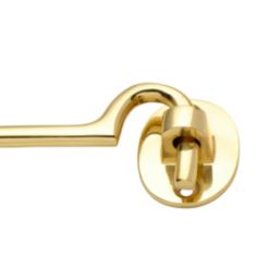 Carlisle Brass Cabin Hook Polished Brass 202mm