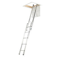 2-Section Aluminium Loft Ladder 2.69m