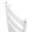 Flomasta 1200mm x 500mm 1815BTU White Curved  Towel Radiator