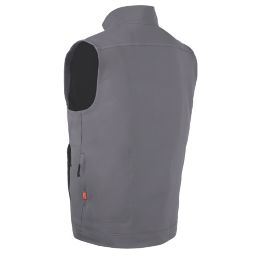 Milwaukee M12HVGREY1-0 12V Li-Ion RedLithium Heated Toughshell Vest Grey XXX Large 50" Chest - Bare