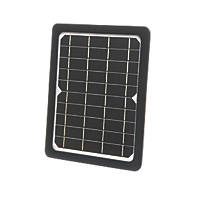 Swann Solar Panel Black 5W Max 5.0V DC