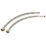 Midbrass Flexi Tap Connector 12mm x 1/2" x 300mm 2 Pack