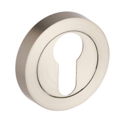Smith & Locke  Euro Escutcheon (Single) Brushed Nickel 50mm