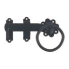 GateMate Ring Gate Latch Black 150mm