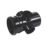 FloPlast  Push-Fit 3-Boss Single Socket Pipe Black 110mm