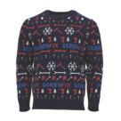 Site Screwfix Christmas Jumper Blue Medium 42" Chest