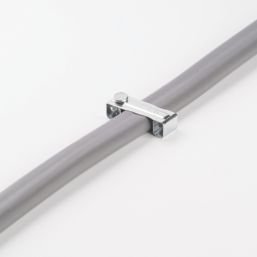 D-Line Safe-D Fire Rated Cable Clip 6.0mm² Silver 100 Pack