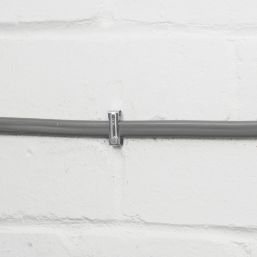 D-Line Safe-D Fire Rated Cable Clip 6.0mm² Silver 100 Pack